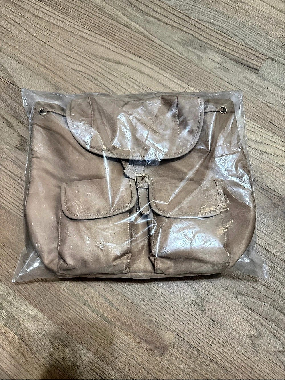 Year of Ours YOS x FFF Backpack Beige